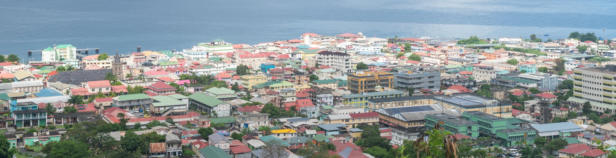 Roseau from Morne Bruce